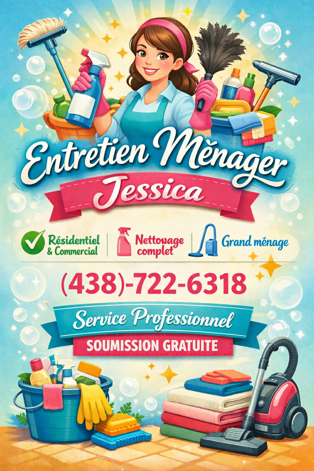 Professionnel d’entretien ménager Professionnel — Toronto